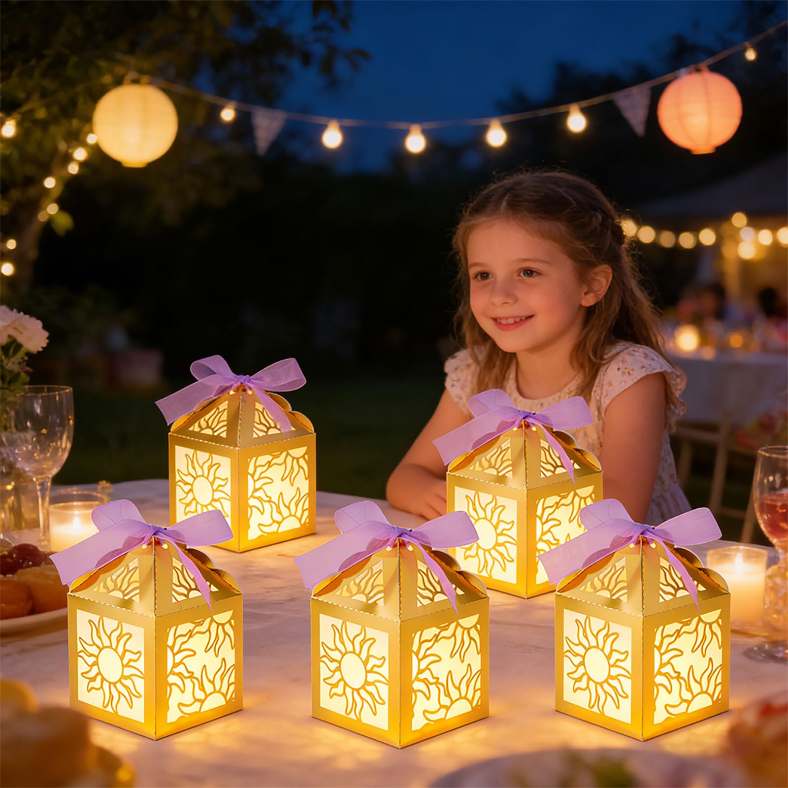 50 coperture Luminose per Decorazioni per Feste e progetti Artigianato Natalizio realizzate in Carta perlata Decorazioni per la casa Festive sfuse