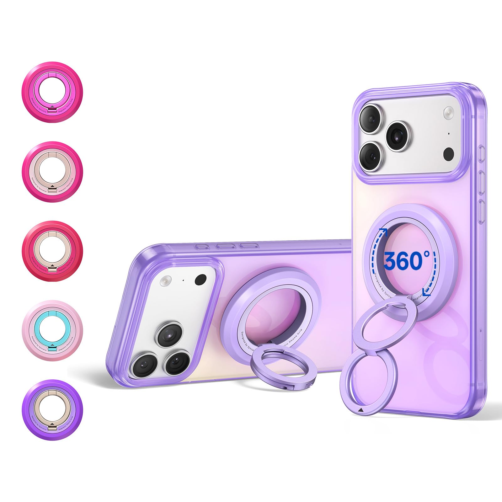 SYNCWIRE for MagSafe Phone Grip, Valentine's Galentine's Day Birthday Gifts for Her Women Mom Girlfriend Best Friends Sister Wife Teen Girl Magnetic