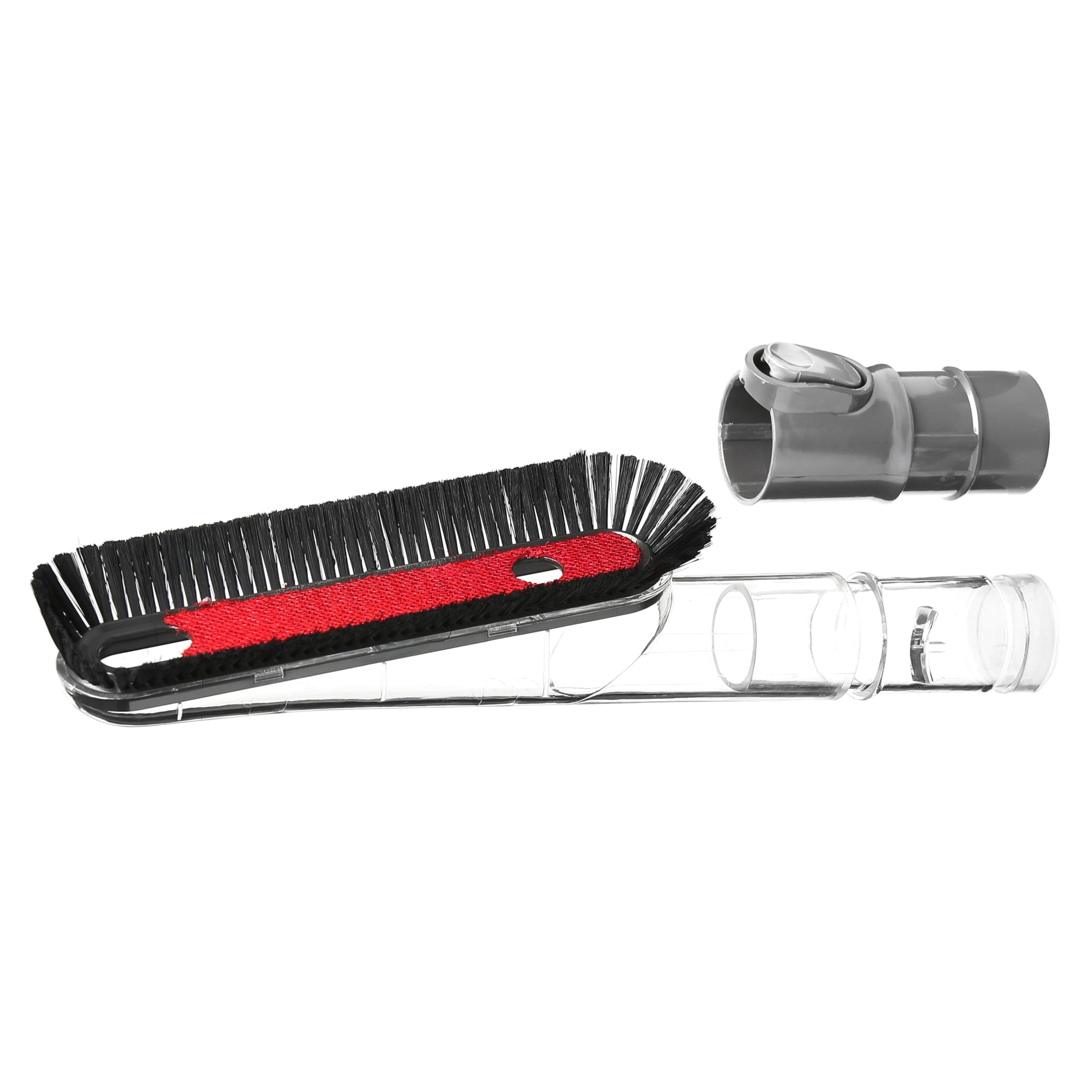 Masterpart Soft Dusting Brush Tool Head & Adaptor Compatible With Dyson DC29, DC32, DC33, DC38, DC39, DC40, DC41, DC42, DC44, DC47, DC49, DC50, DC51, DC52, DC53, DC54, DC78, CY18 Ball Vacuum Cleaners