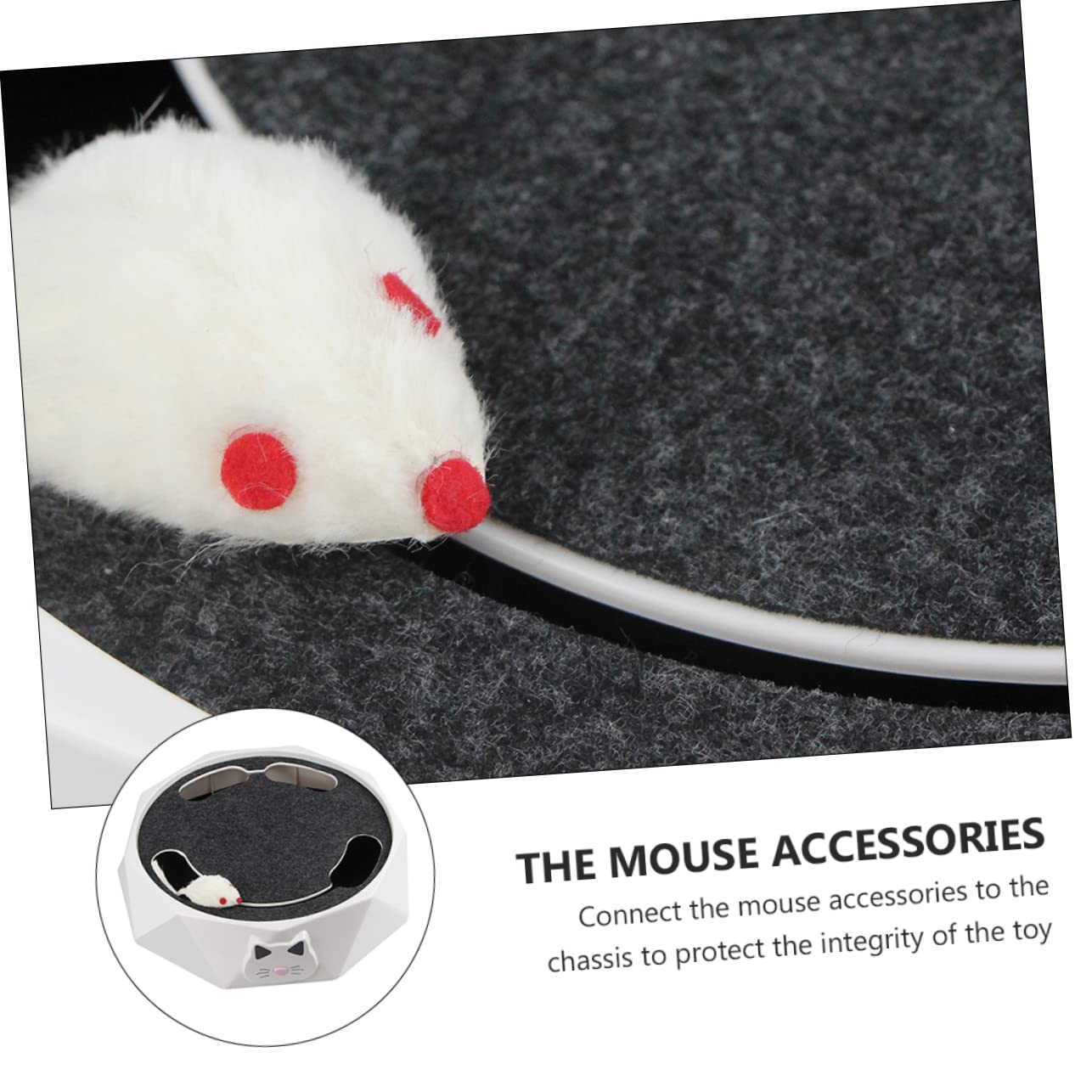 Juguete Interactivo Portátil para Gatos Juguete Eléctrico para Gatos Juguete para Gatos Juguete para Burlarse De Mascotas