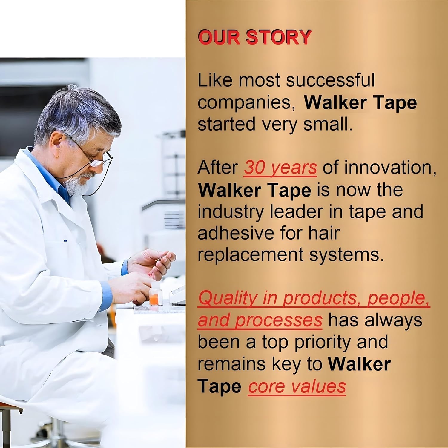 WALKER TAPE | UltraHold Glue For Wig, Toupee & Hair Patch | Strong Waterproof Hair System Adhesive | Long Lasting Wig Fixing Glue | Maximum wear (4+ weeks) | 15ml (0.5 FL OZ) | Pack of 1 3