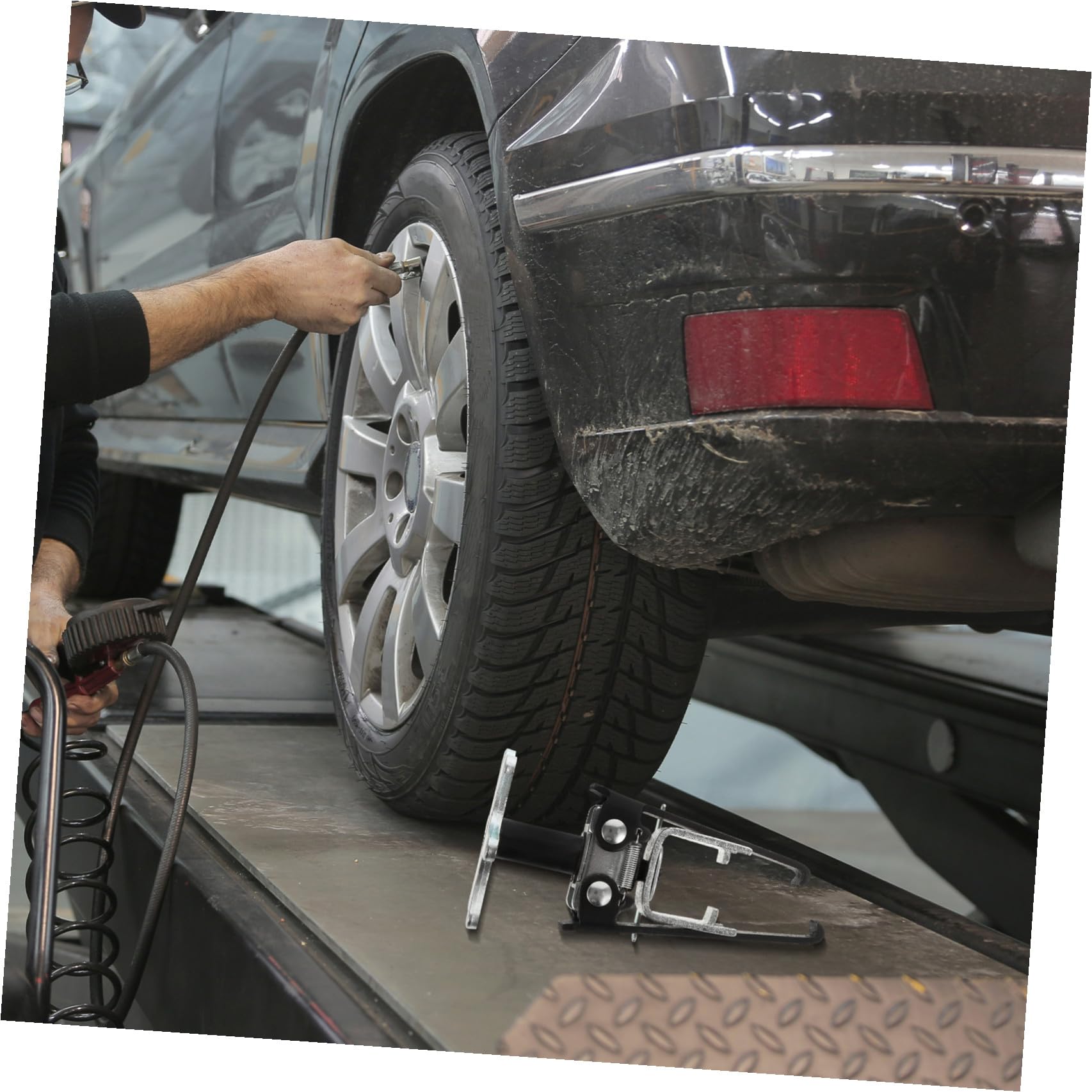 Alipis Strumento per Compressione Molle Valvole Motore Strumento per Compressione Molle Valvole Auto Compatibile Diverse Marche e Modelli di Auto per Professionisti