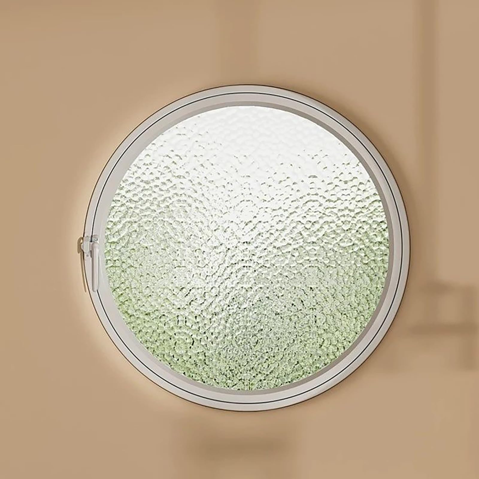 Ventanas Redondas giratorias de Cristal, Ventana Tipo Ojo de Buey giratoria con Cristal Templado, Ventana abatible giratoria con película de protección Solar y Guantes Personalizados para ba