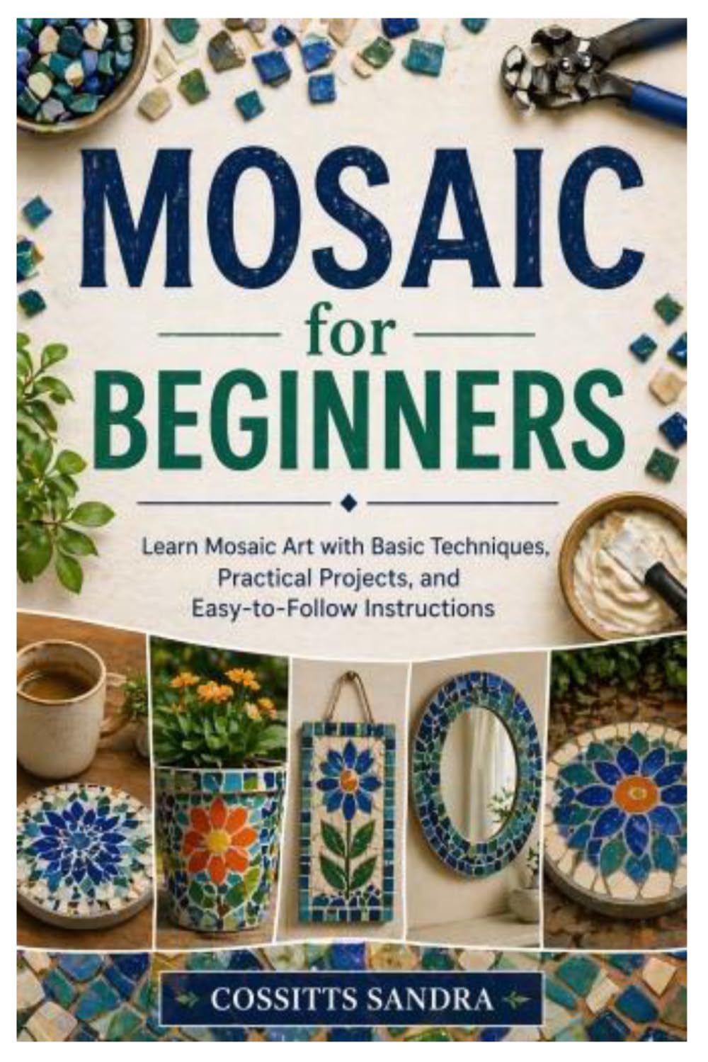 Mosaic for Beginners: Learn Mosaic Art with Basic Techniques, Practical Projects, and Easy-to-Follow Instructions