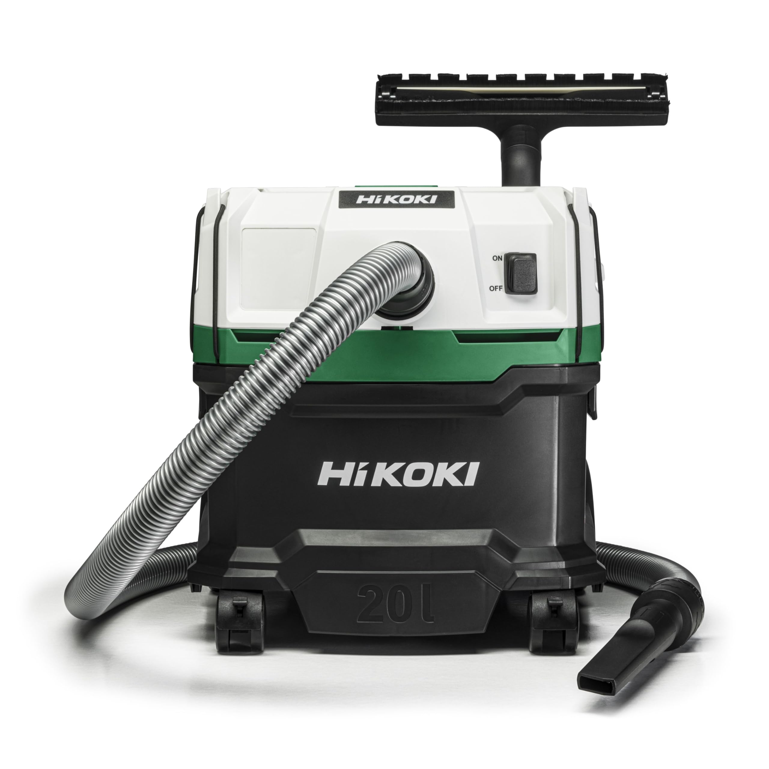 Hikoki RP200SLWAZ, odkurzacz na mokro i sucho, wielokolorowy, 1200 W, 20 l