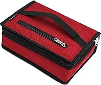 Vista 25 de FlowFly - Pequeña lonchera con aislamiento, suave bolsa fácilmente transportable, pequeño enfriador, kit de lonchera con asa, para el trabajo