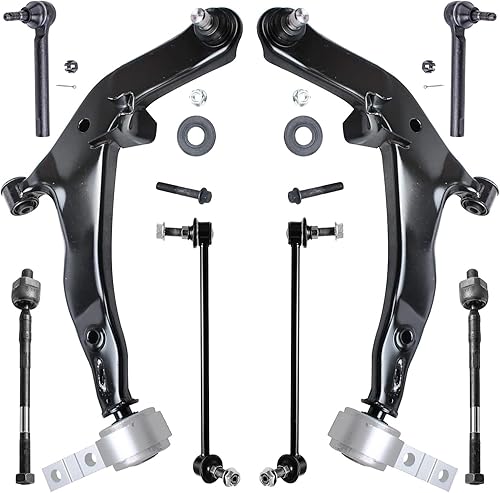 Miniatura 72 de Detroit Axle - Kit de suspensión delantera de 8 piezas para Toyota Sienna 2004-2010, brazos de control inferiores con rótulas interiores exteriores