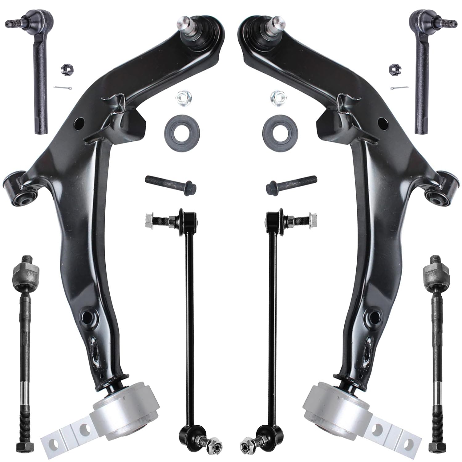 Detroit Axle - Front End Suspension Kit for 2005 2006 2007 Nissan Murano, 2