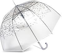 Vista 1 de ShedRain Paraguas de burbujas, transparente, lluvia y resistente al viento, perfecto para bodas, bailes, eventos al aire libre, apertura automática