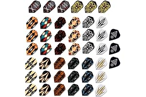 CUESOUL 10/15 Set Unique Design Slim Dart Flights