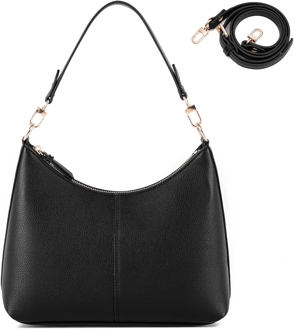 Small Shoulder Handbags for Women Mini Purse Waterproof Soft Leather Crossbody Bags for Work Shopping Travel