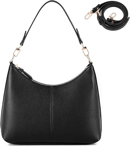 Keyli Bolsos pequeños de hombro para mujer, mini monedero impermeable de cuero suave, bolsos cruzados para trabajo, compras, viajes