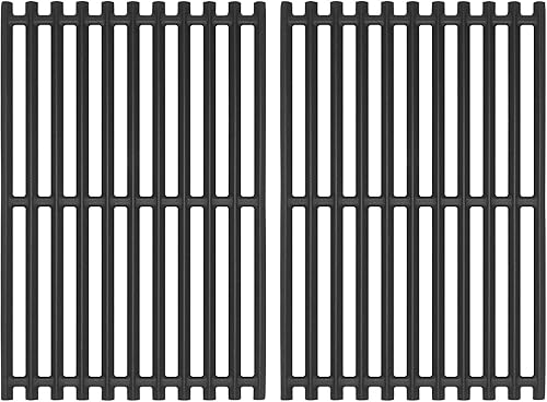 Rejilla de cocción de hierro fundido para Dyna-Glo BBQ Grill Modelos DGF350CSP, DGF350CSP-D, DGF350SNP DGF350SNP-D DG1-70-01-634-R 101-03011