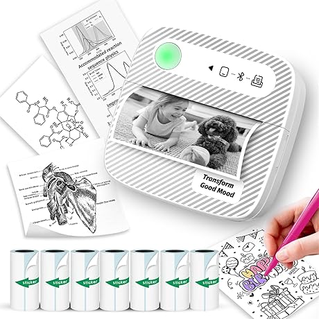 Mini Sticker Printer Machine for Endless Creative Possibilities