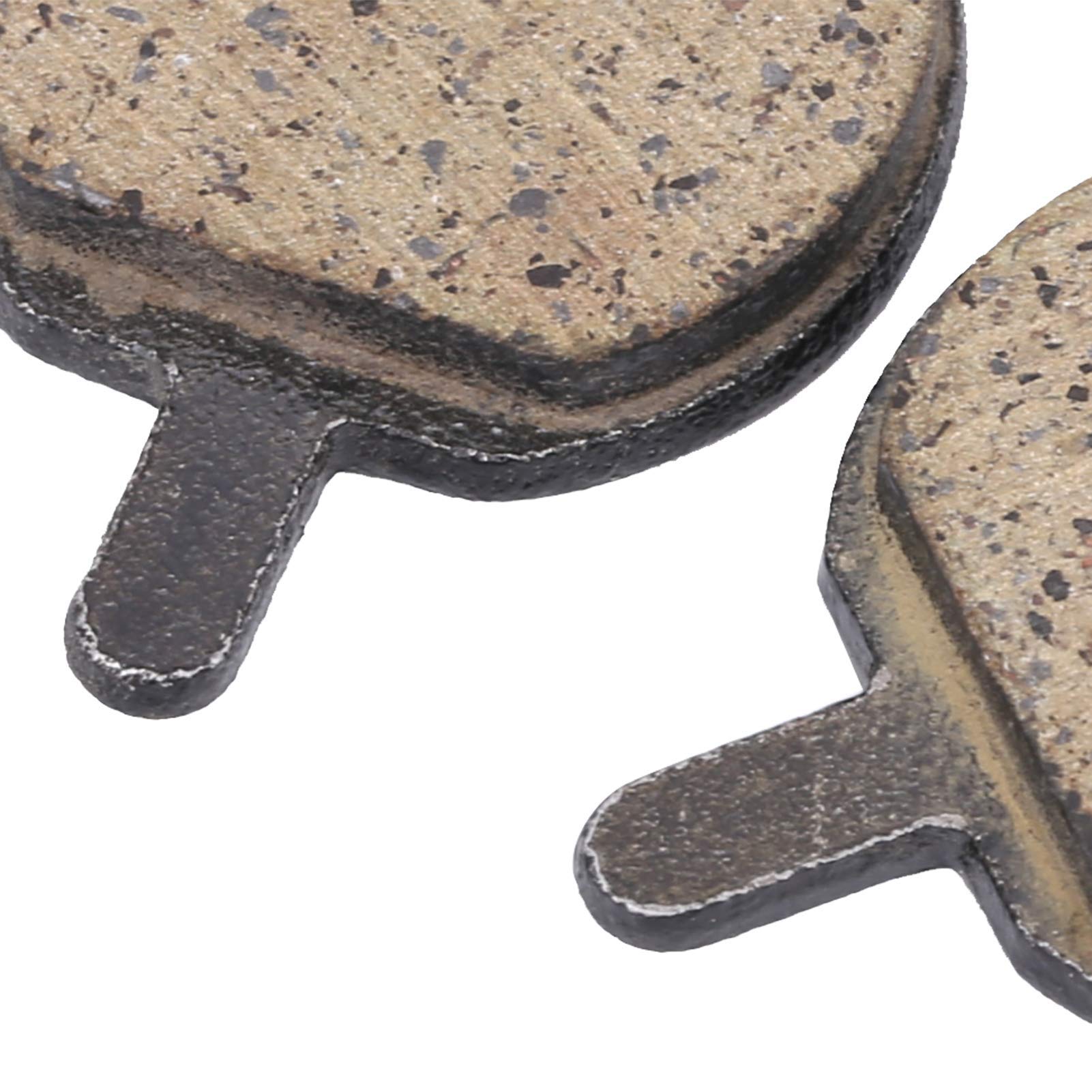 5 Paar Schijfremblokken – Halfmetalen Hars – 28,5 X 22,5 X 4 Mm – Voor Mountainbike En E-bike – Slijtvast En Hittebestendig