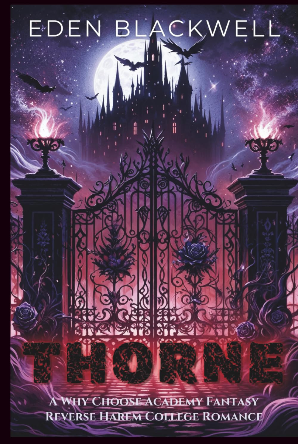 THORNE: A Why Choose Academy Fantasy Reverse Harem College Romance (Mooncrest Academy)