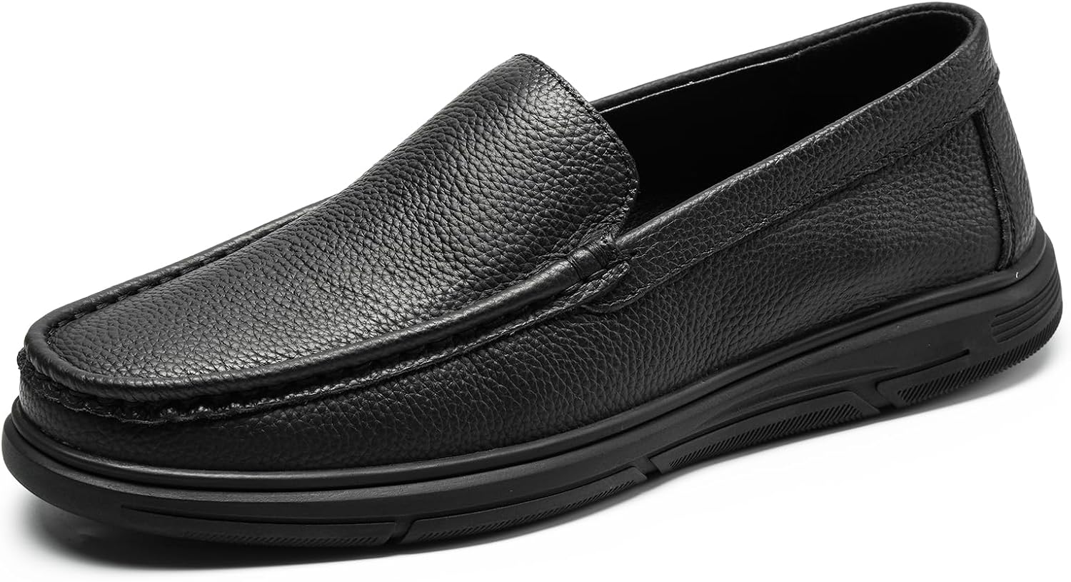 Men’s Loafers Casual Leather Slip-On Oxfords Driving Shoes Dress Soft Comfortable & Light-Weight - Image 7