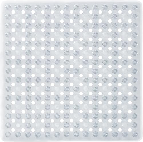 Miniatura 11 de Yimobra Alfombra de Bañera Antideslizante, 34.5"x15.5" Alfombra de Ducha Larga, Lavable a Máquina con Orificios de Drenaje y Ventosas, Suave para