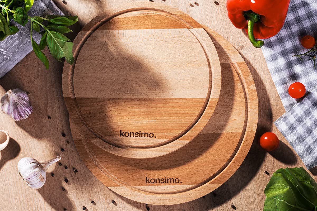 Massief houten snijplank, Walnoot Massief houten snijplank, Walnoot