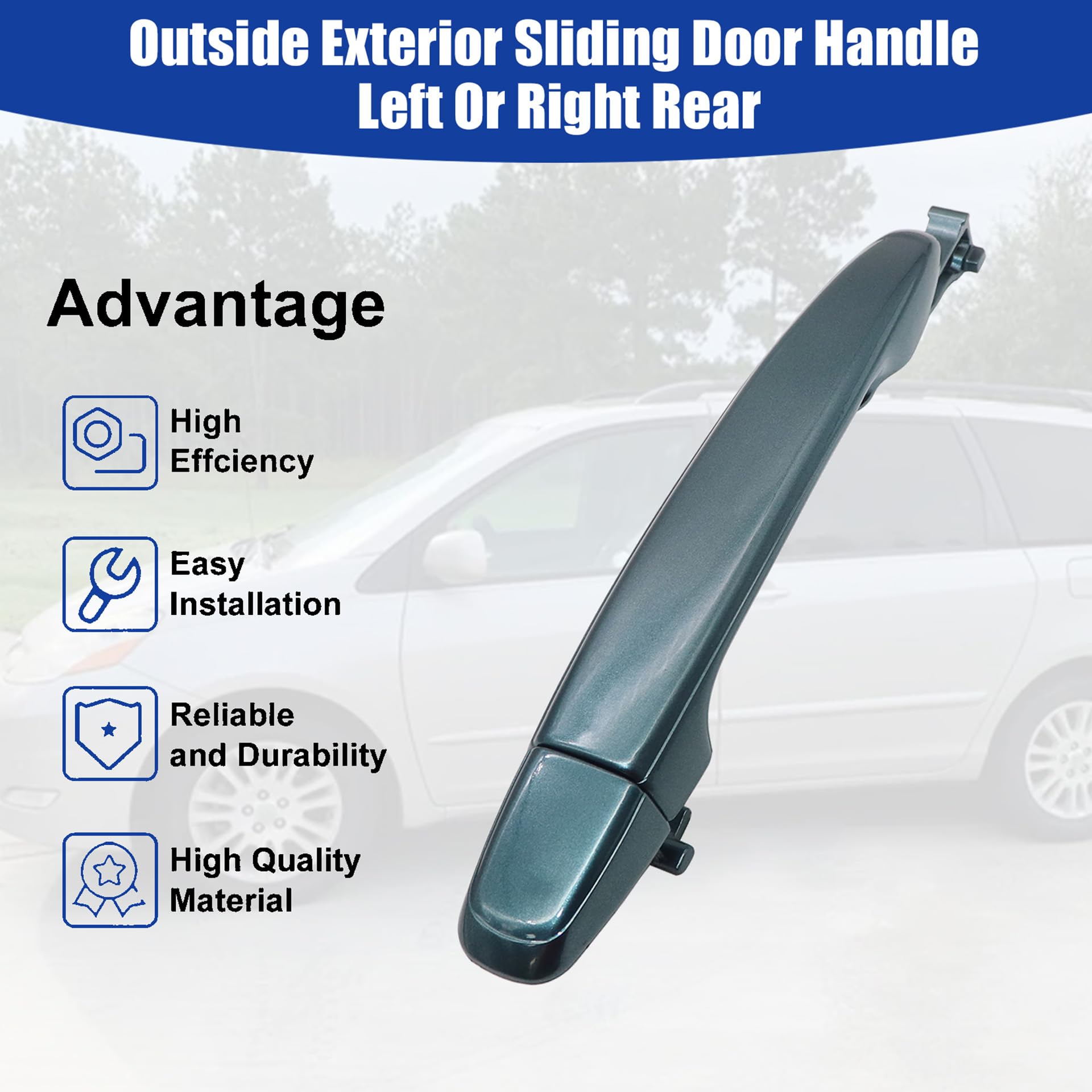 Amazon.com: GXARTS Outside Exterior Sliding Door Handle Left Or