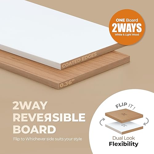 Miniatura 10 de HOMEDANT Estantes de almacenamiento de 5 niveles ajustables laminados sin pernos para garaje, estantería de metal resistente, estante para almacén,