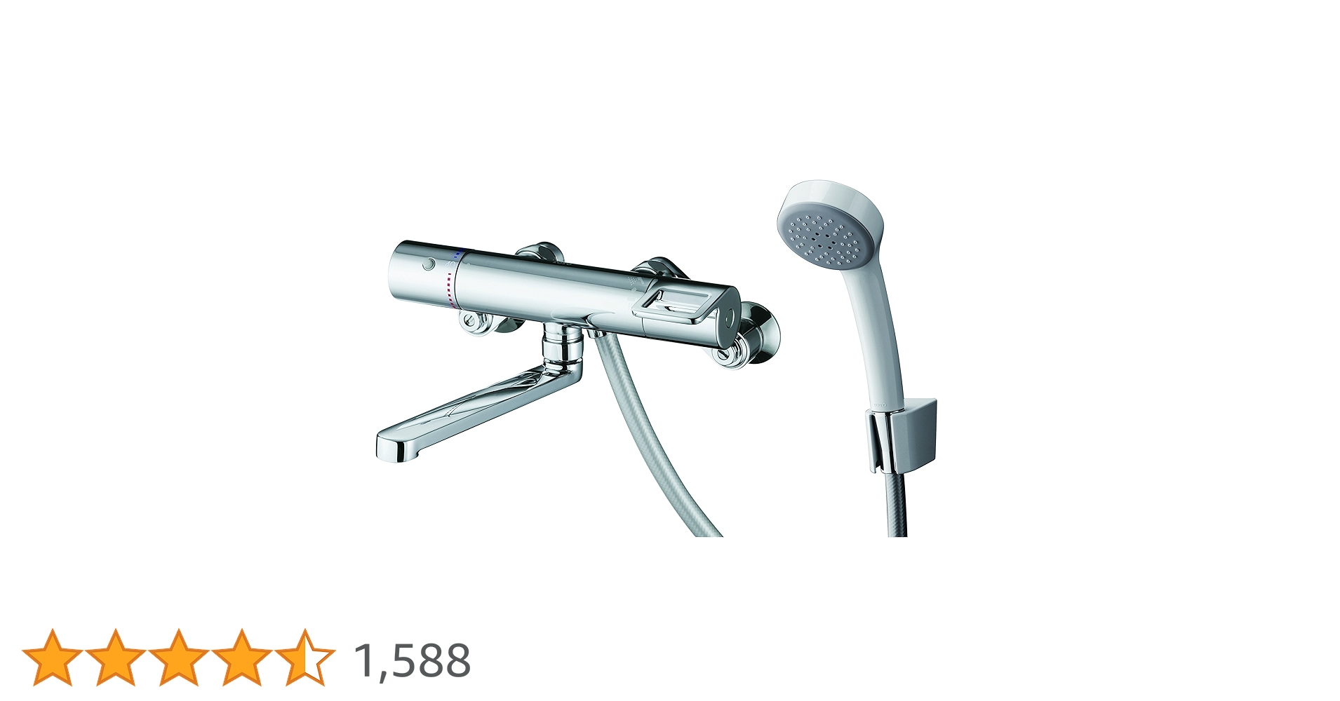 TOTO TMGG40 EC シャワーヘッド 温度調整機能付き Amazon | TOTO 浴室用水栓 吐水パイプ170mm TMGG40ECR (エアイン