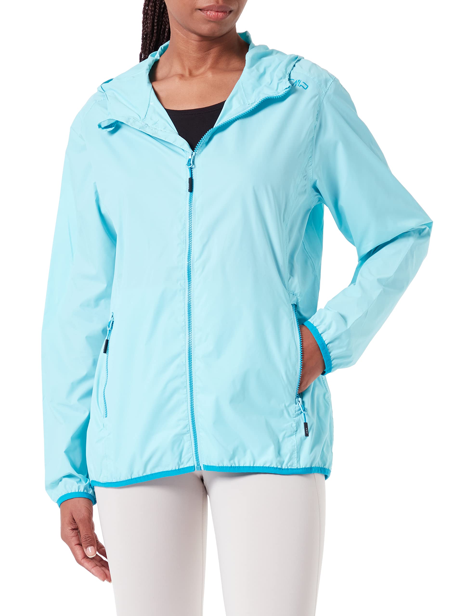 CMP Women's Rain Jacket with Fixed Hood Women's Jacket Rain Fix Hood