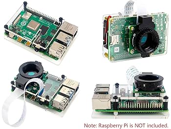 Amazon.co.jp: Raspberry Pi HQカメラモジュール ケース付き
