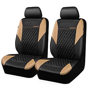 プレミアムレザーシート Amazon.com: CAR PASS Quilting Leather Front Seat Covers