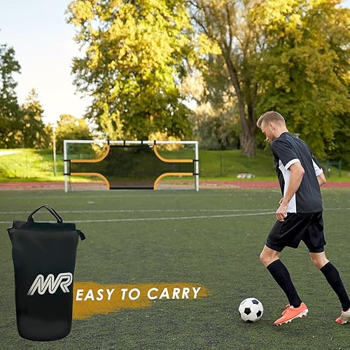 Miniatura 8 de MR Soccer Goal Target Sheet, Field Net, Professional Shooting Practice Aid
