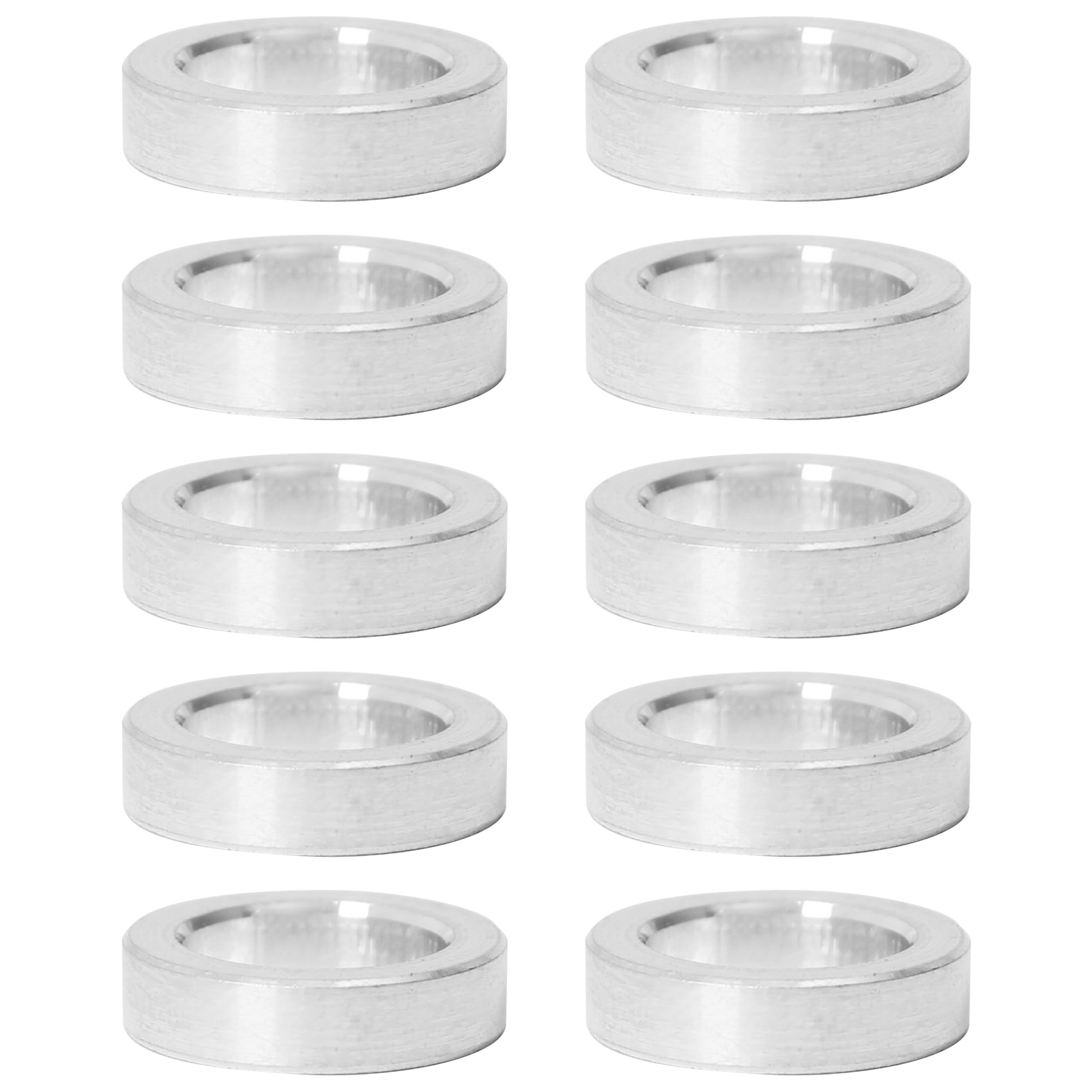 Amazon | アルミ スペーサー 10個 M8 内径8.2mm×外径12mm×長さ