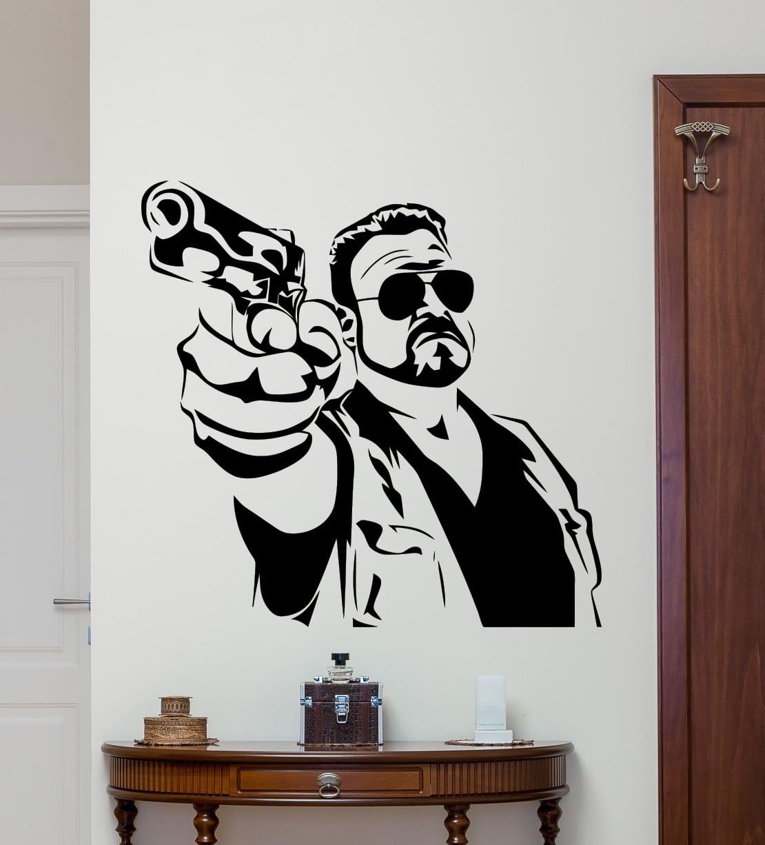 Big Lebowski Wall Decal Cinema Vinyl Sticker Movie Wall Art Design Housewares Kids Room Bedroom Decor Removable Wall Mural 18zzz