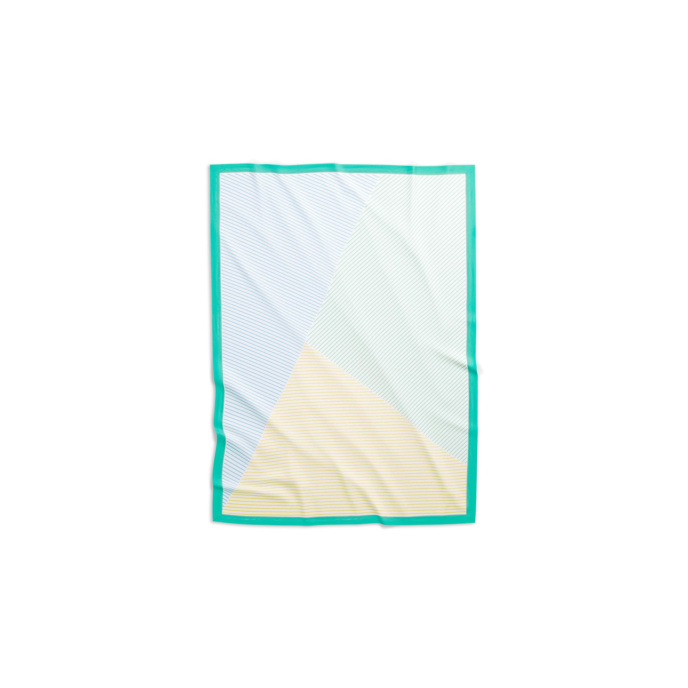 RELAXOUND Oryginalna kołdra letnia Breezyblanket Mini "Mint" – z efektem AirFlair – designerska kołdra Dohar z 3 warstwami bawełny – oddychająca dla optymalnej temperatury – 110 x 150 cm