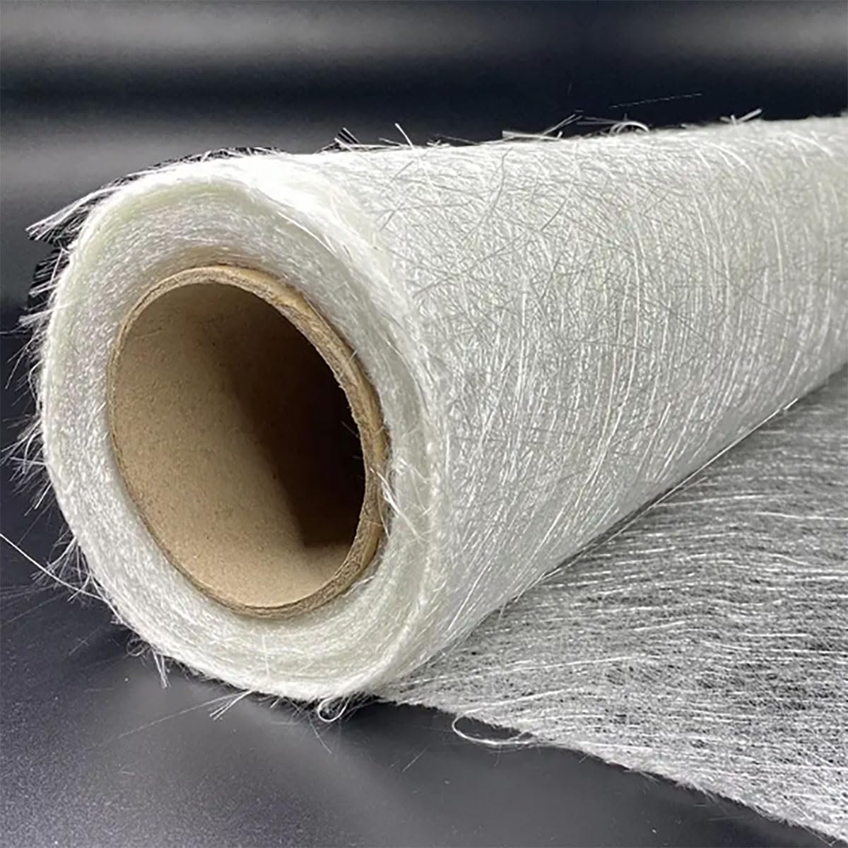 Verstärkungsfaser für Polyesterharz Pulvergebunden 300g/m² Glasfasermatte für bootsbau Auto Gute Durchlässigkeit(Size:1.04 * 20m)