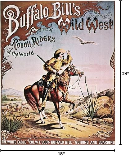 Miniatura 2 de Póster de Buffalo Bill 1893 Nposter For Buffalo Bill CodyS Wild West Show At The WorldS Columbian Exposition In Chicago (18 x 24)