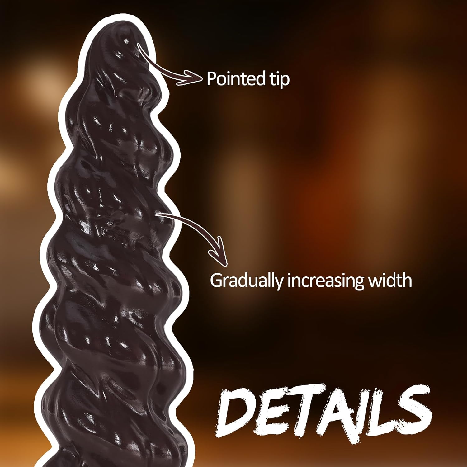 14.9 Inch Huge Thick Fantasy Dildo,Big Black Dildo with Suction Cup,BBC Dildo Adult Sex Toys for Women Men Gay