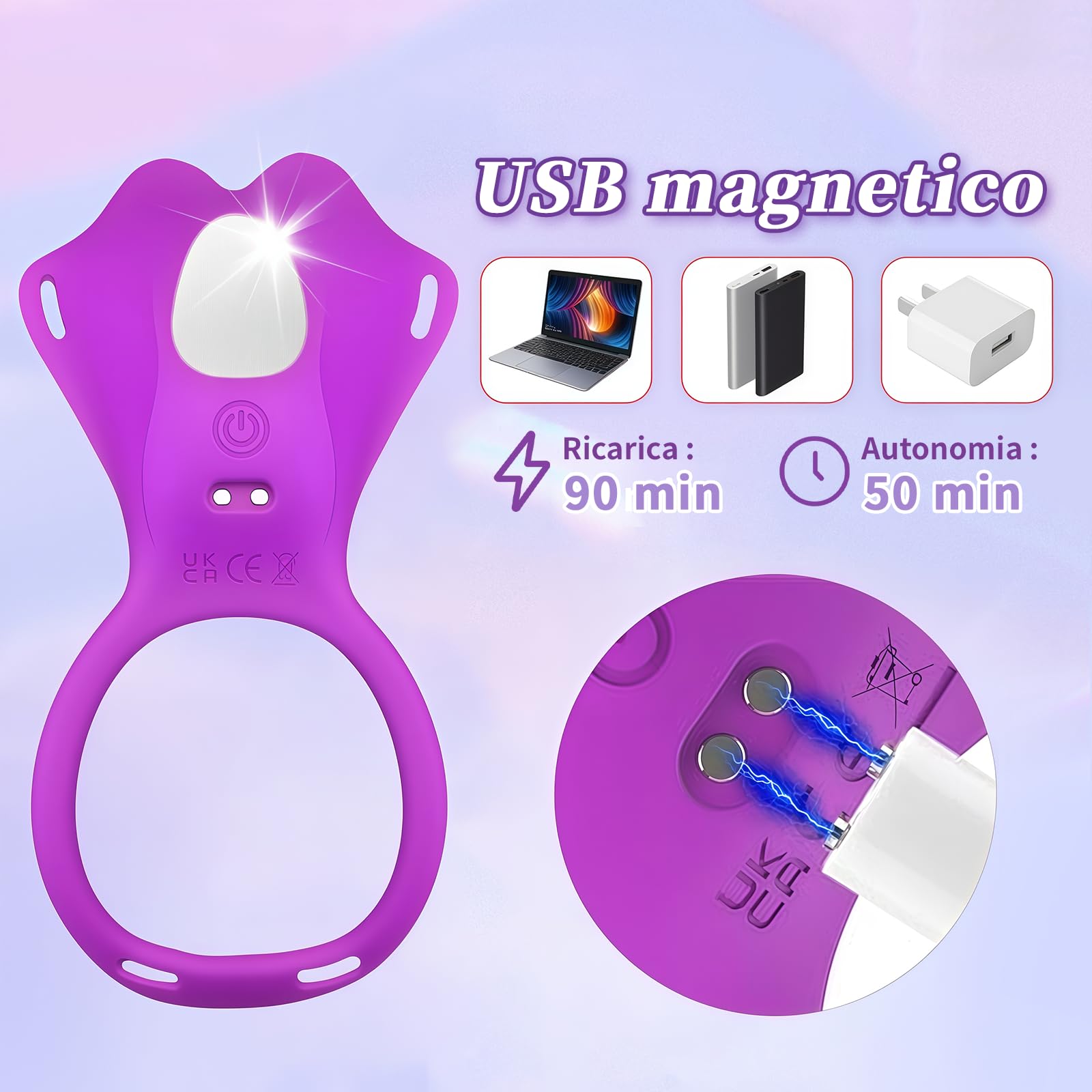 Vibratore Clitoride Vibratoreper Donna Professionale Sexytoysys Donna Coppia Ovetto Vibrante Telecomando Mutandine Vibranti Stimolatore per Clitoride 10 Modalità Vibrazione Strap on Sex Toys, Viola