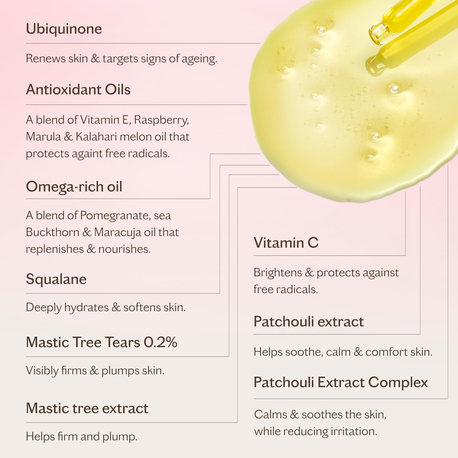 MZ SKIN Reviving Antioxidant Facial Oil 1.01 fl oz | Omega-Rich Seed Oils, Mastic Tree & Phytocannabinoid Complex | Nourishes, Firms & Calms