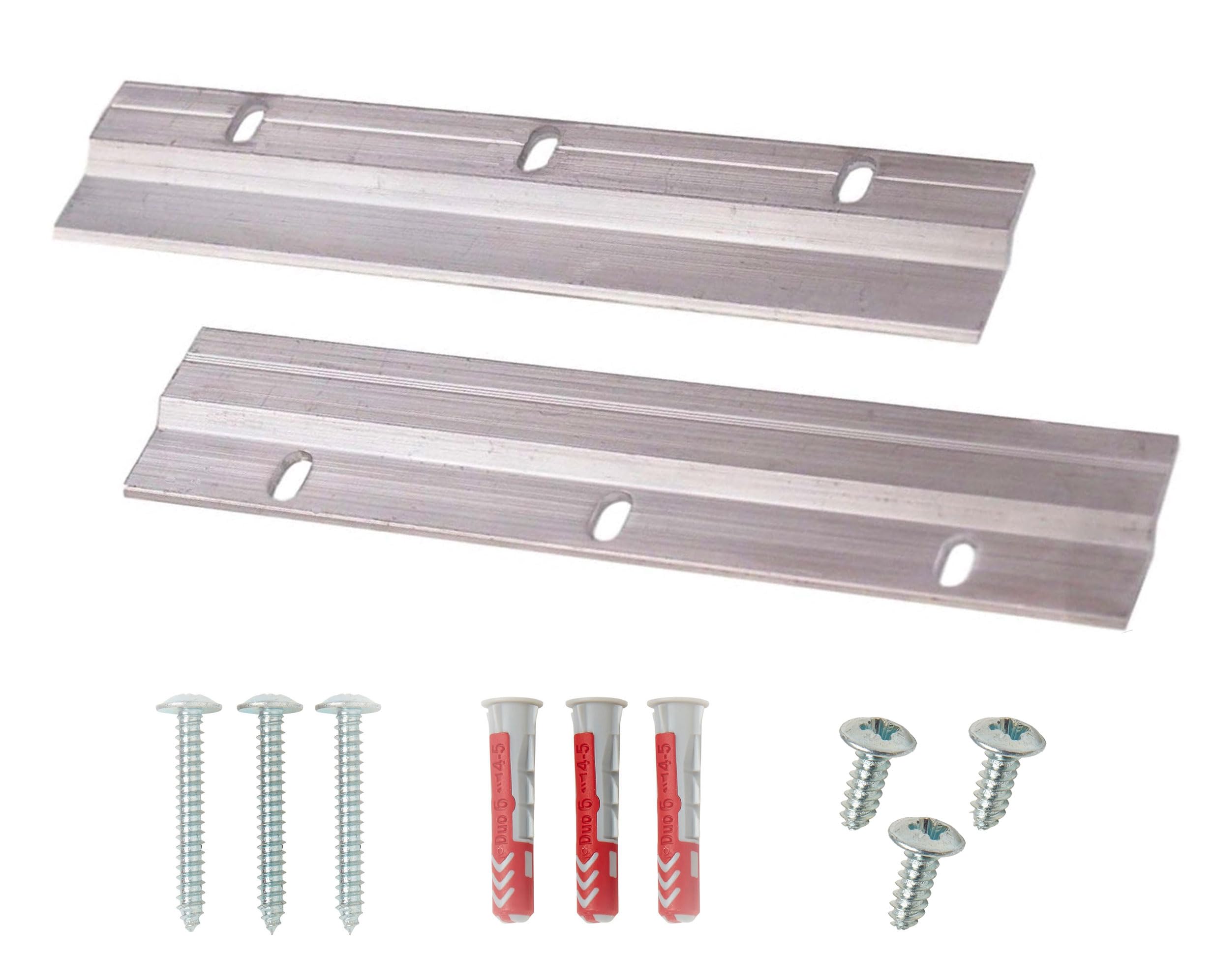 Heavy Duty Z Bar French Cleat Hangers for Plasterboard Walls, Solid Walls and virtually Any wall Type (600mm)