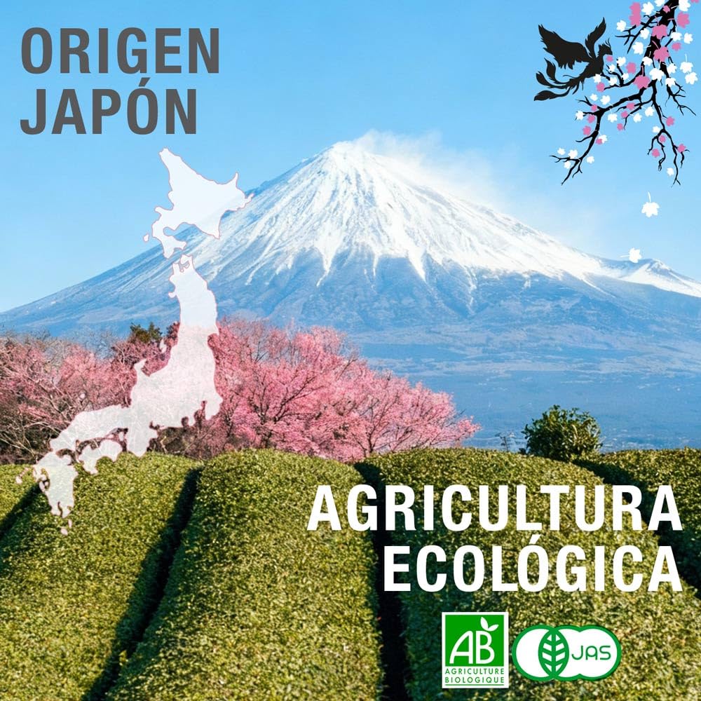 ORIGEENS TÉ MATCHA CEREMONIAL ECOLÓGICO PRESTIGE HINOTORI - Té Matcha Bio Japonés - Usucha/Koicha/Matcha Latte - Caja 30gr - Matcha Tea