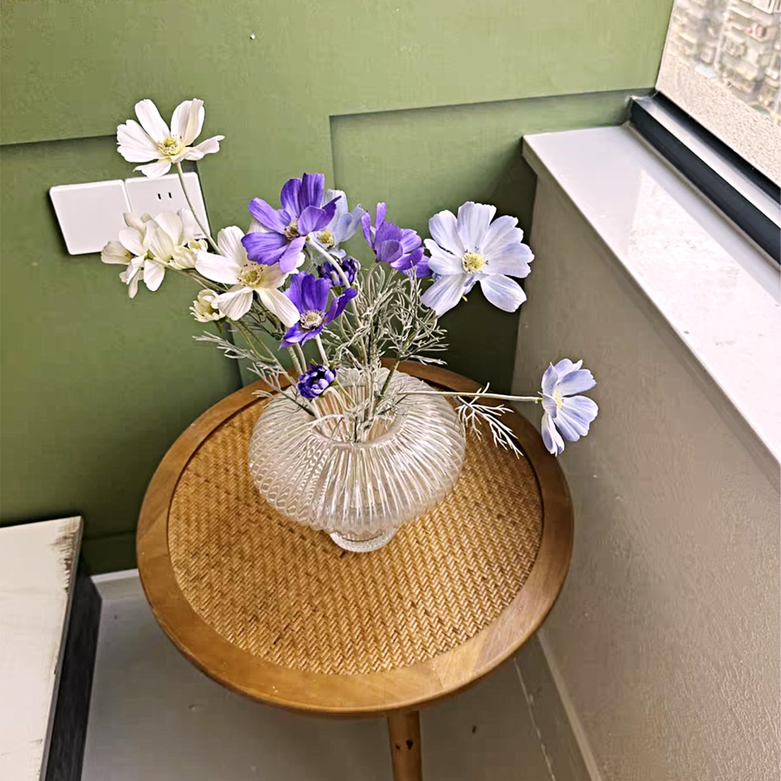 香蘭社　花瓶　コスモス？ Amazon｜Giftmeet 赤い造花 フェイクコスモスフラワー、2束