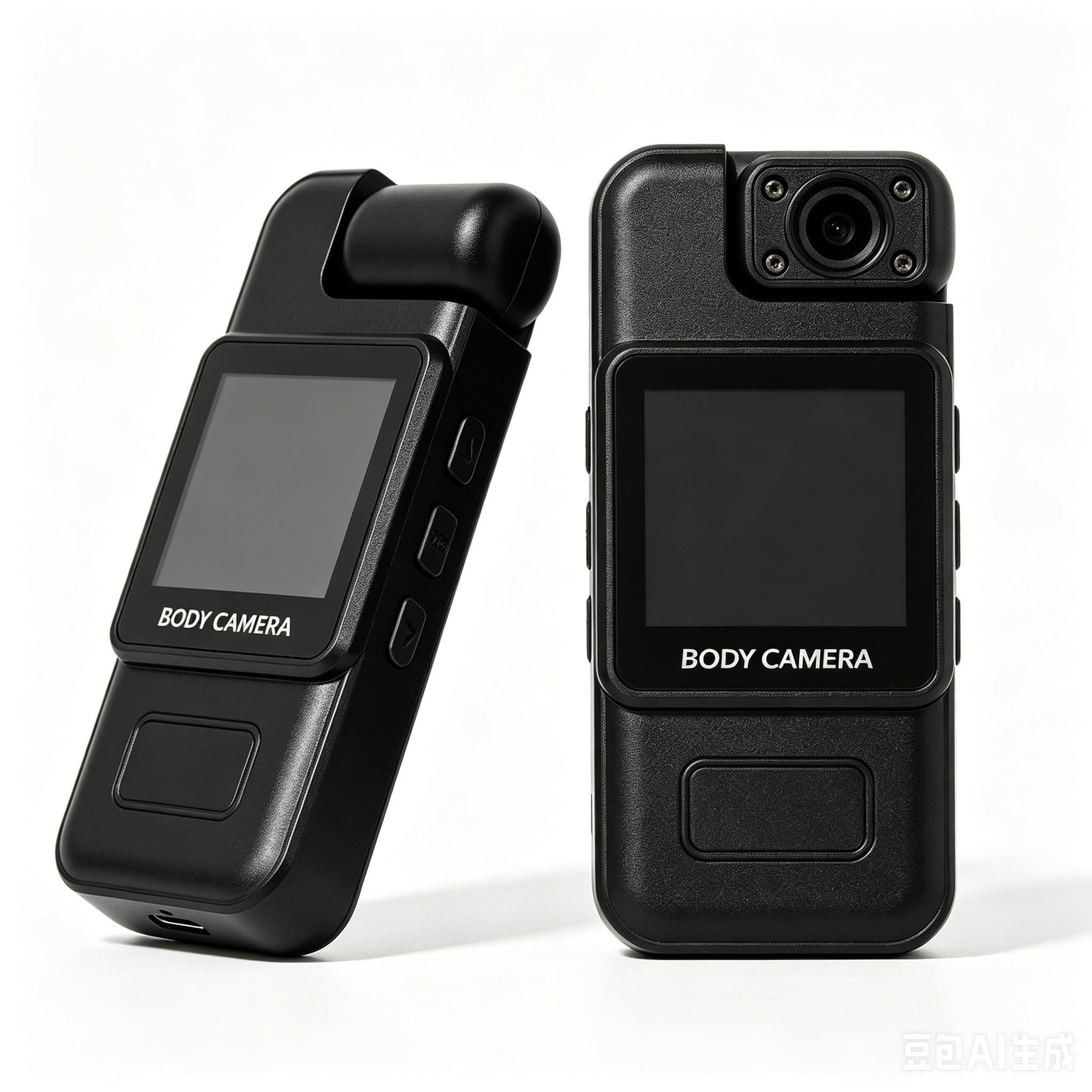 Body Camera with Audio Video Recording, 4K Body Camcorder, 1000MAh Portable Recorder with 180° Rotatable Lens, Motion Detection, Cyclic Video-image-17