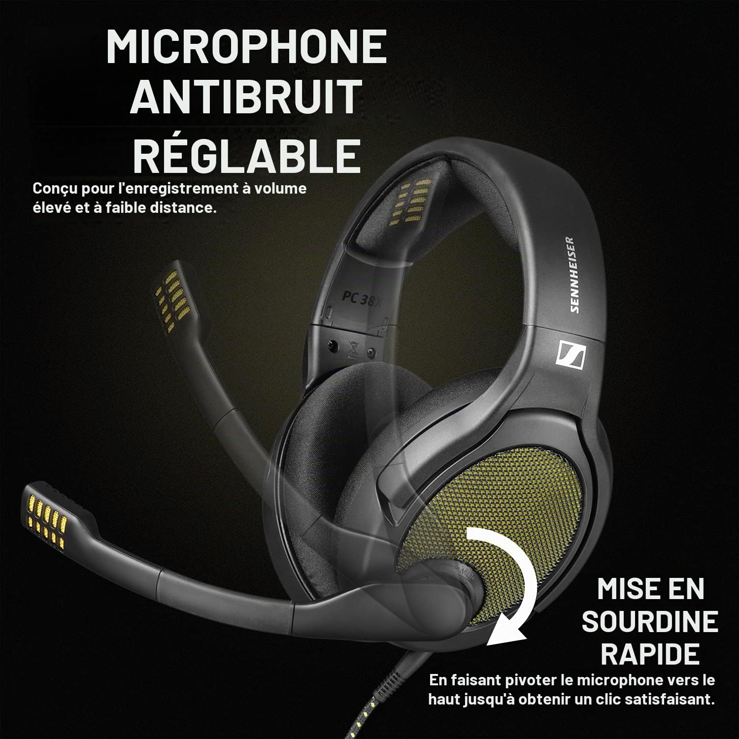 DROP Sennheiser PC38X Gaming Headset - Noise Cancelling Microphone