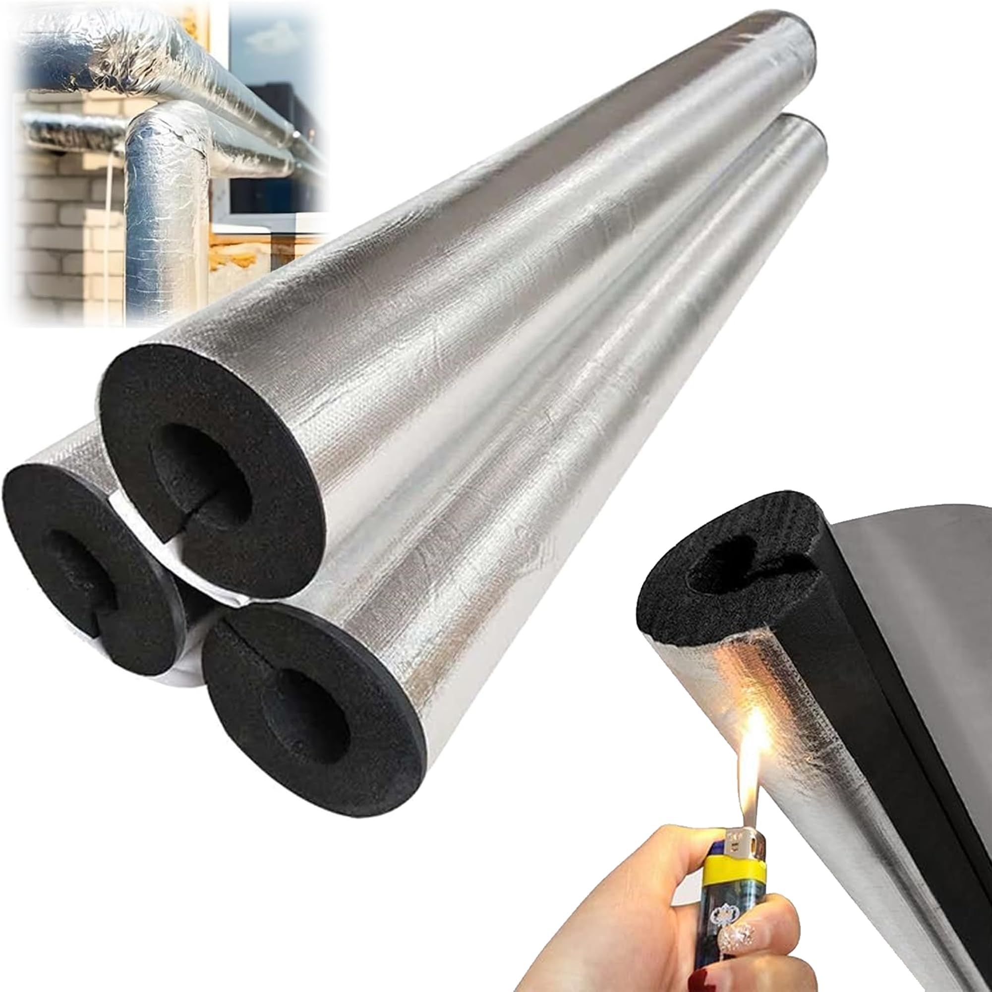 Tubo Isolante Antigelo per Esterni (ID) 159mm x (T) 30mm