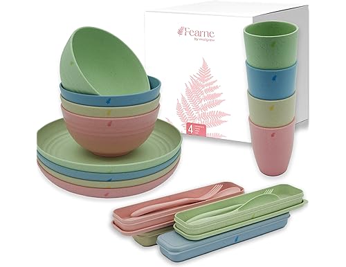 Best Wheat Straw Dinnerware Sets for Kids in 2023: Unbreakable, Safe & Fun