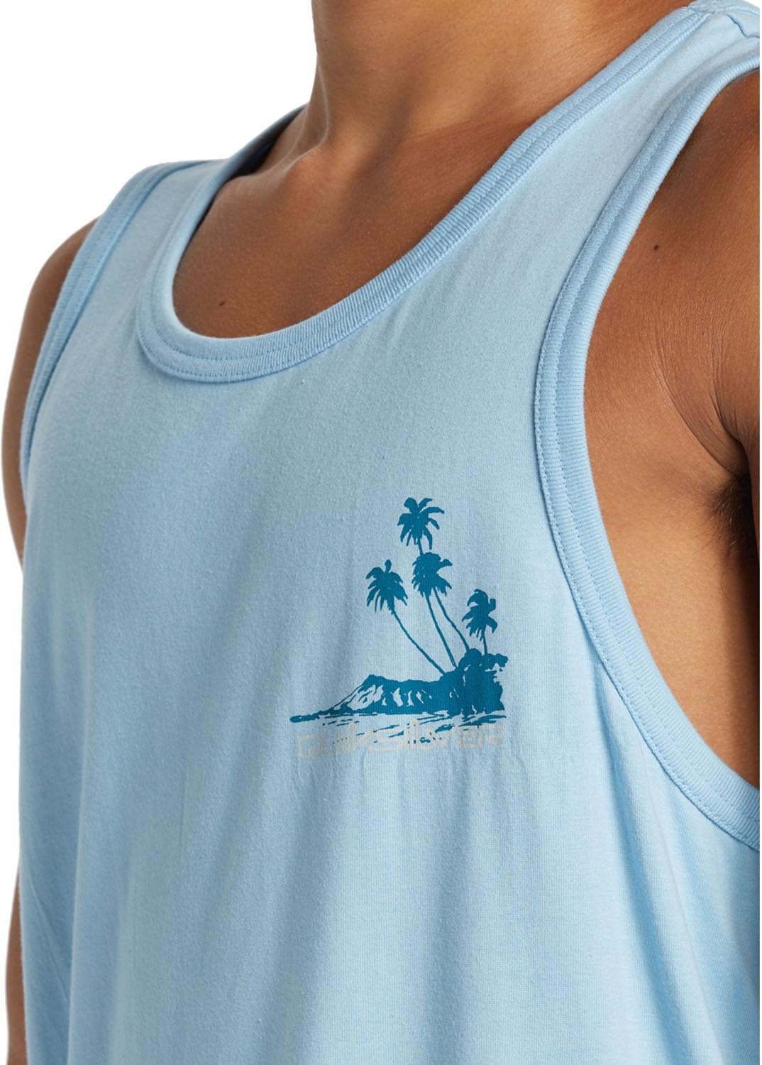 Quiksilver Tropical Vibes Tank - Airy Blue - L