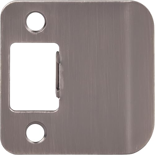 Miniatura 11 de Stone Harbor Hardware Esquina redonda extendida para labios, 2-1/4 pulgadas x 1-3/4 pulgadas, (2-1/4 pulgadas de longitud total), negro mate Mate