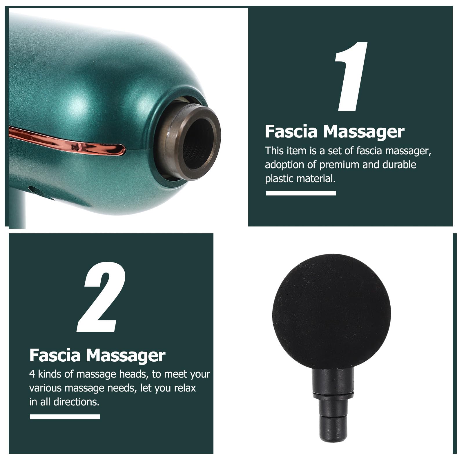 Kleiner USB Muskelmassagegerät Elektrisch mit 6 Stufen, 1800mah