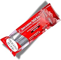 Vista 3 de Varillas de incienso de carbón más exótico de 7 pulgadas de Coco Mango. Aproximadamente 85 a 100 varillas por paquete, longitud de 7 pulgadas, cada