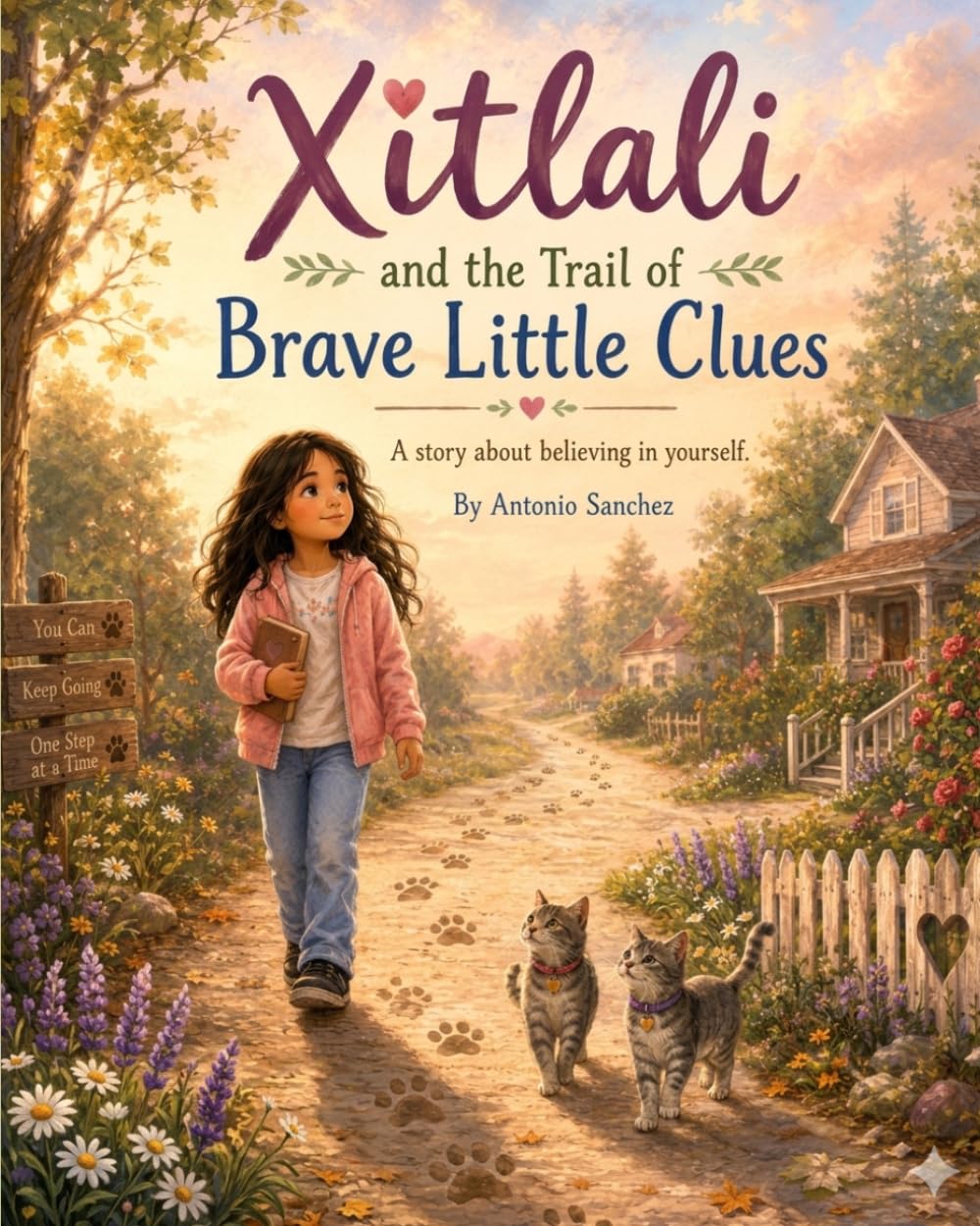 Xitlali and the trail of brave little clues: A story about believing in yourself even when things feel hard. By Antonio Sanchez
